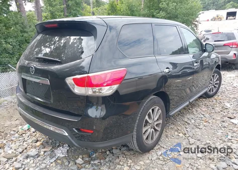 2014 Nissan Pathfinder S из США, поврежденный, VIN 5N1AR2MN3EC623075